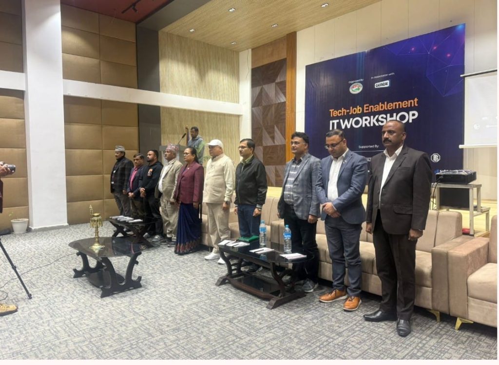 c90d6ce4-2ea6-4910-9cd7-742204d28b7b-1024x750 टेक रोजगार प्रवर्द्धनका लागि काठमाडौंमा वर्कशप — “Genese Solution” र कागेश्वरी मनोहरा नगरपालिका को संयुक्त पहल