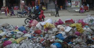 kathmandu waste management dashain